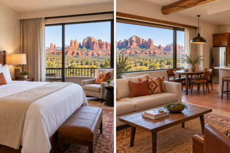 Sedona Hotel vs. Vacation Rental: Costs and Booking Checklist
